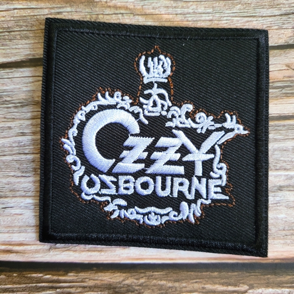 3/13$  Ozzy Osbourne 80s Heavy Metal King Of Darkness Embroidered  Iron On Patch